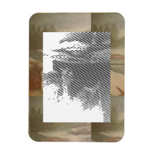 Abstract Concert Flexible Photo Magnet