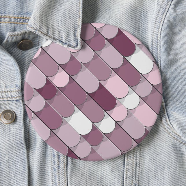 Abstract Construction (tiles) 2 6 Cm Round Badge (In Situ)