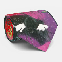 Abstract Contemporary Graffiti Neck Tie