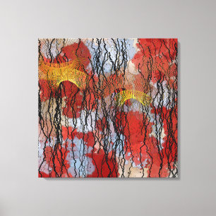 Abstract Contemporary Painting  Canvas Print