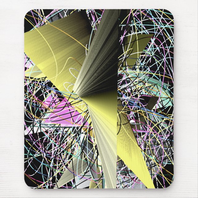 Abstract Contemporary Painting  Mouse Mat (Front)