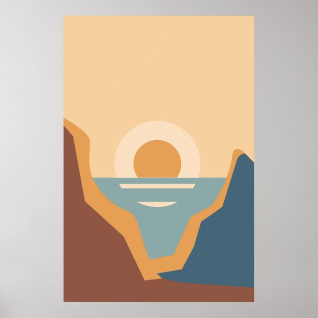 Abstract contemporary set poster (Front)