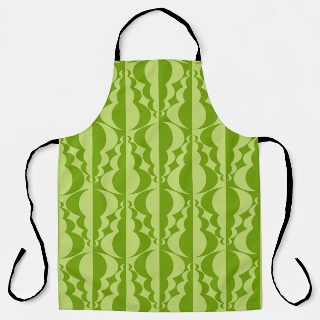Abstract contrasting patterns. Flat,  simple geome Apron (Front)