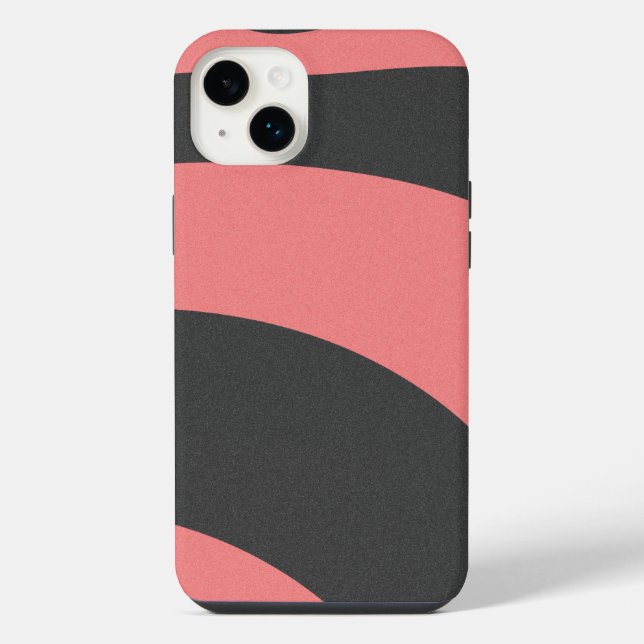 Abstract coral pattern IV iPhone Case (Back)