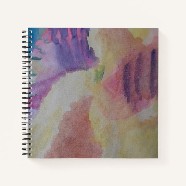 Abstract Coral Reef Notebook (Front)