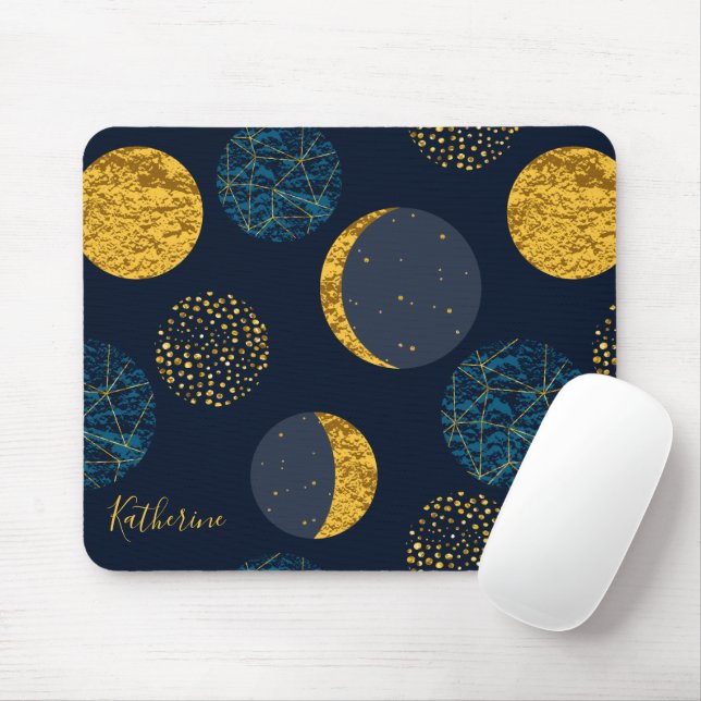 Abstract Cosmic Pattern Personalised Mouse Mat (With Mouse)