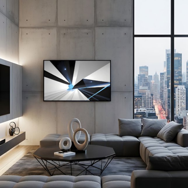 Abstract Cosmic Portal Canvas Print (Creator Uploaded)