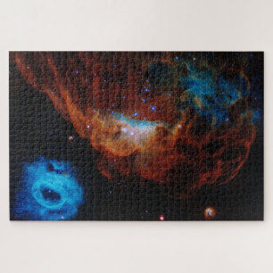 Abstract Cosmic Reef Celestial Photo Jigsaw Puzzle