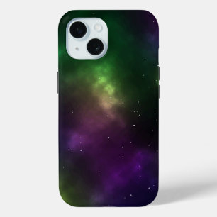 Abstract Cosmic Space Constellations Design iPhone 15 Case