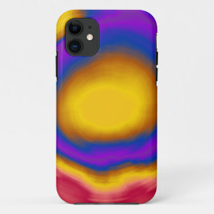 Abstract Cosmic spiral orion nebula iPhone 11 Case