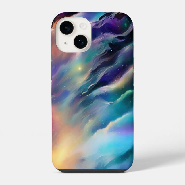 Abstract Cosmos iPhone Case (Back)