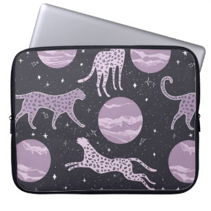 Abstract cosmos seamless pattern,galaxy background laptop sleeve