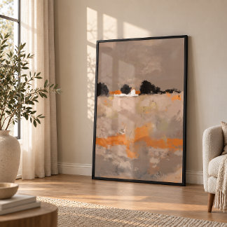 Abstract Countryside Landscape (unframed) Poster