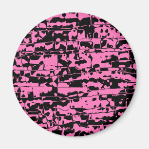 Abstract Crackle Magnet