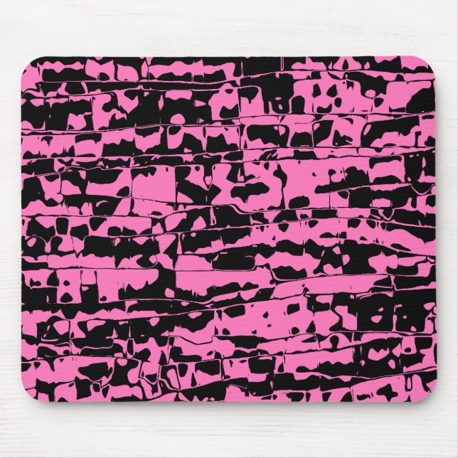 Abstract Crackle Mouse Mat (Front)