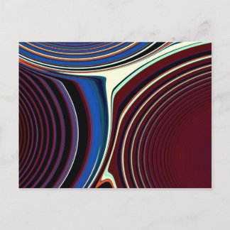 Abstract Creation Postcard