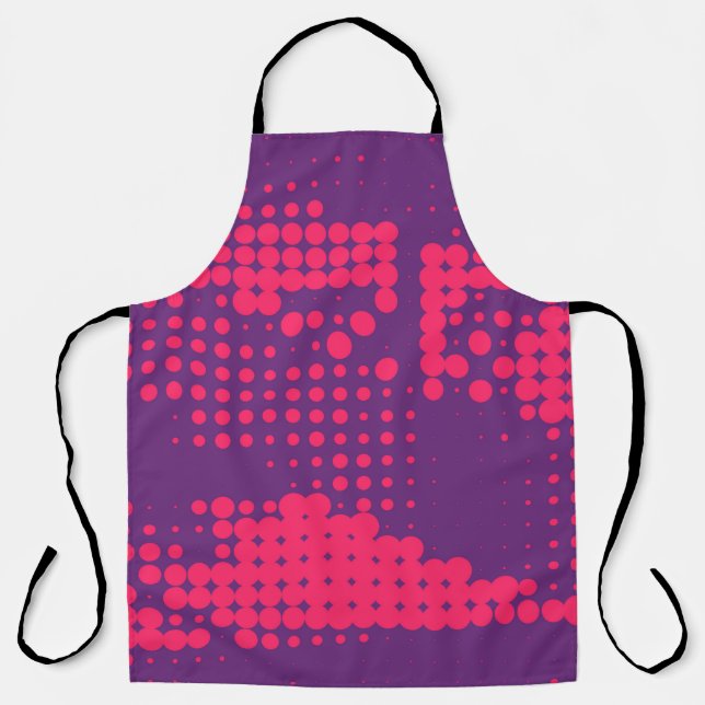 Abstract Creative concept comics pop art style bla Apron (Front)
