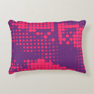 Abstract Creative concept comics pop art style bla Decorative Cushion