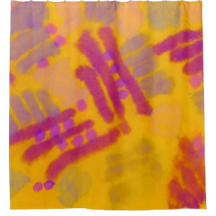 Abstract creative drawing. Autumn Colour backgroun Shower Curtain