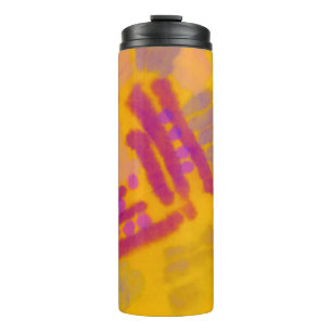 Abstract creative drawing. Autumn Colour backgroun Thermal Tumbler
