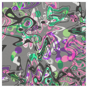 Abstract, creative, modern pattern, popular, youth fabric