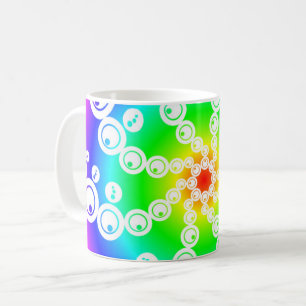 Abstract Crop Circle Coffee Mug