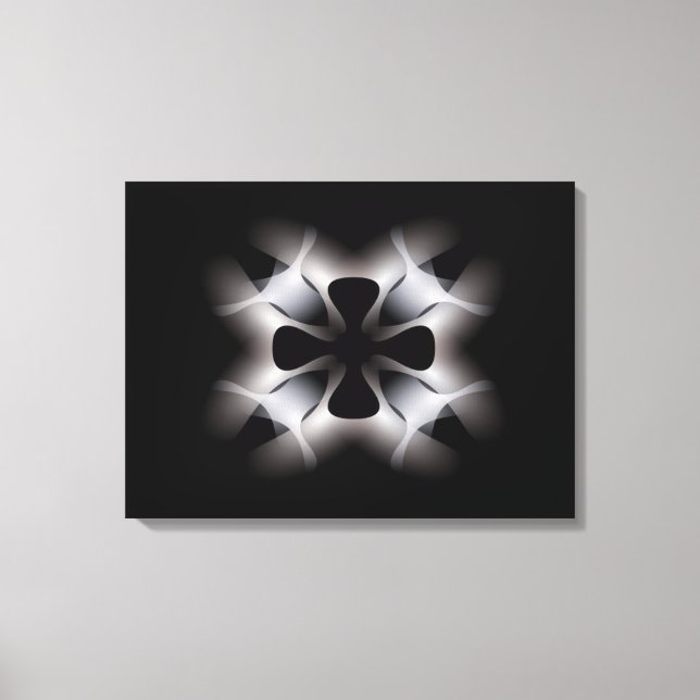 ABSTRACT CROSS CANVAS PRINT (Front)