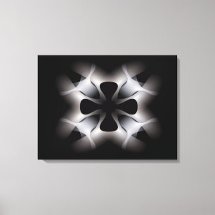 ABSTRACT CROSS CANVAS PRINT
