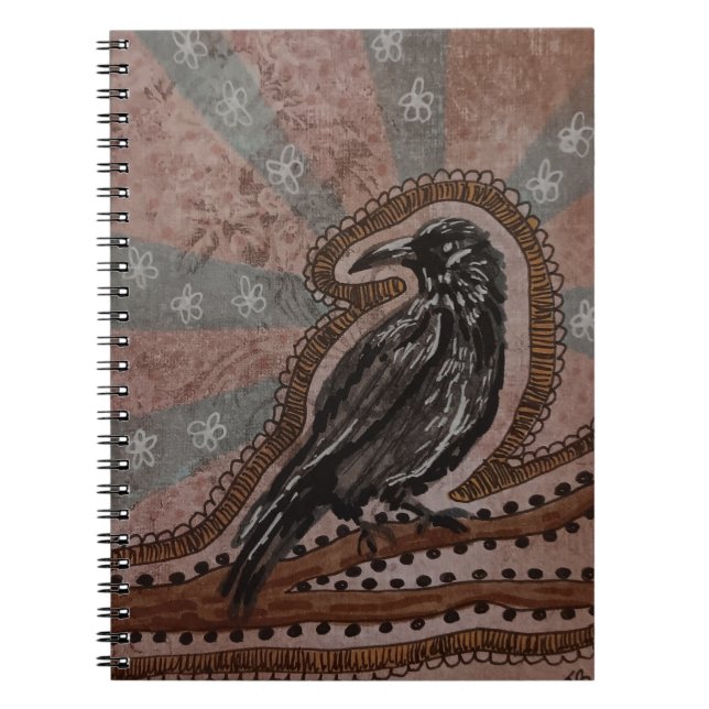 Abstract Crow Notebook (Front)