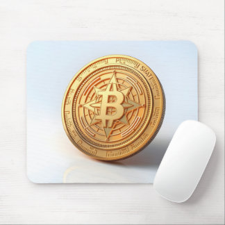 Abstract Crypto Token Mouse Mat