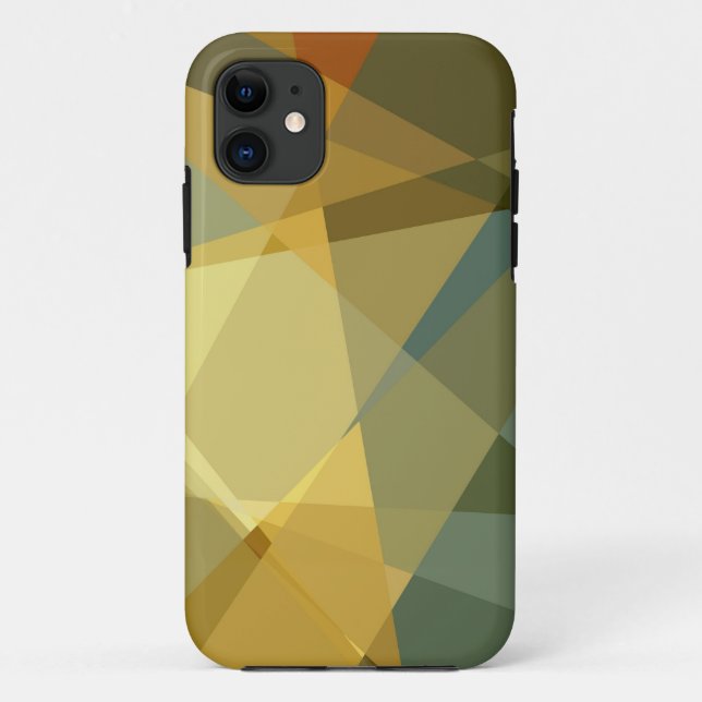 Abstract Cubism Pattern 2 Case-Mate iPhone Case (Back)
