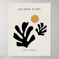 Abstract Cut Outs Shape Leaves Mustard Yellow Leaf