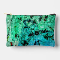 Abstract Cut Sew Bag,Abstract blue bag,Plastic art