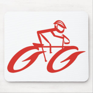 Abstract Cycler Sports Mouse Pad