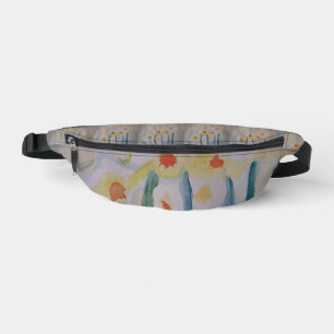 Abstract Daffodils Bum Bag