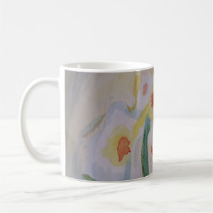 Abstract Daffodils Mug