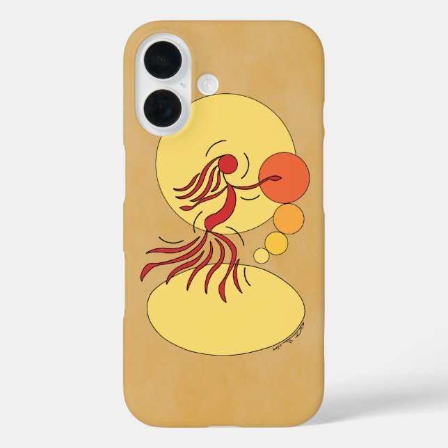 Abstract Dancer Case-Mate iPhone Case (Back)