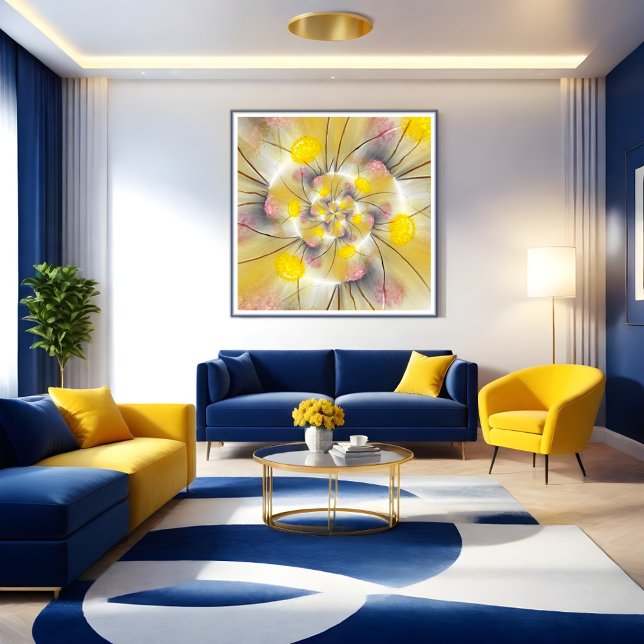 Abstract dandelions photo print (Creator Uploaded)