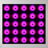 Abstract Dark Pink: Glowing Seamless