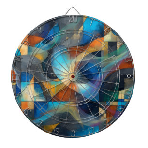 Abstract Dartboard