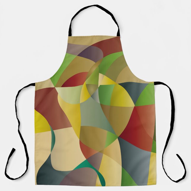 Abstract decorative colourful backgroundabstract,a apron (Front)