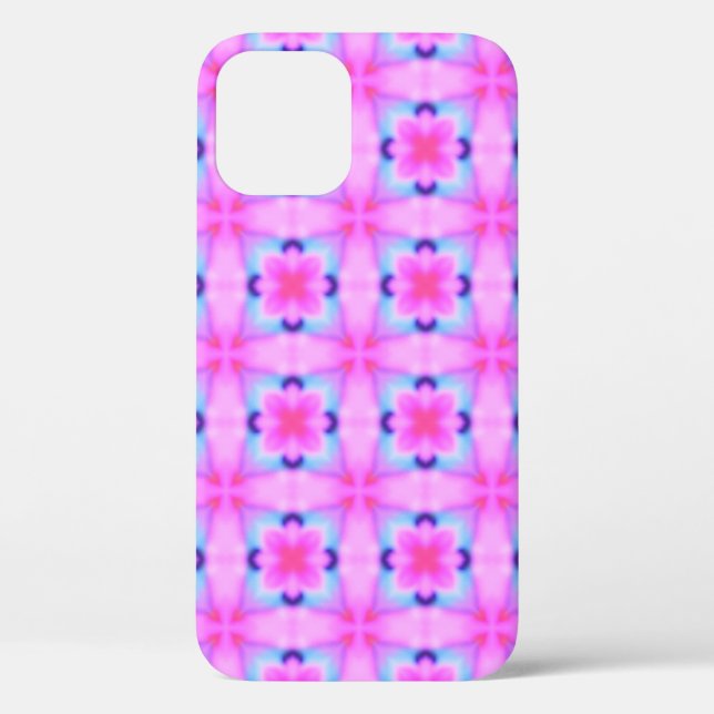 Abstract decorative geometric kaleidoscope texture Case-Mate iPhone case (Back)