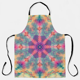 Abstract decorative multicolored texture. Bright f Apron