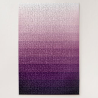 Abstract Deep Purple Gradient Colour Ombre Jigsaw Puzzle