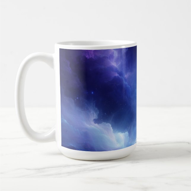 Abstract Deep Space Coffee Mug (Left)