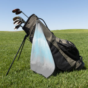 Abstract Demiboy Pride Flag Golf Towel