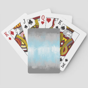 Abstract Demiboy Pride Flag Playing Cards
