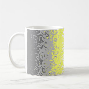 Abstract Demigender Pride Flag Coffee Mug