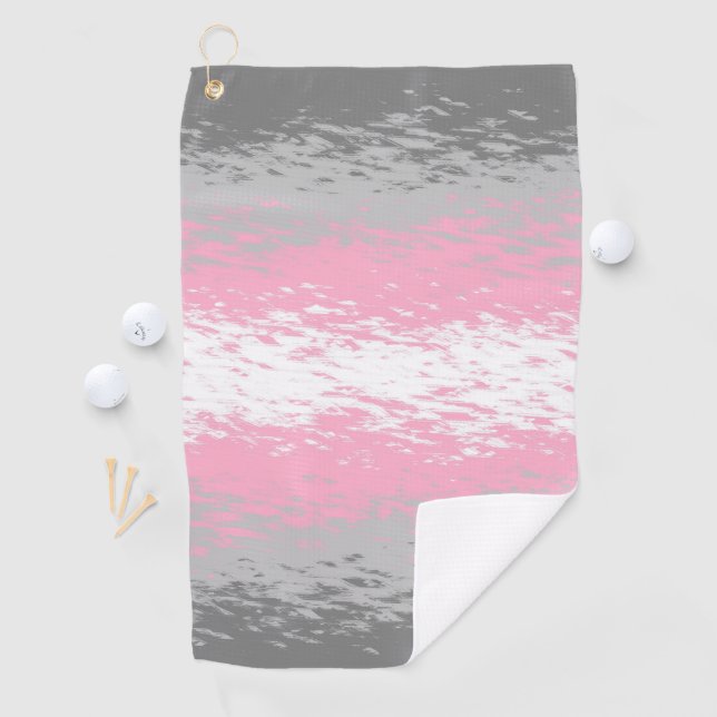 Abstract Demigirl Pride Flag   Golf Towel (InSitu)