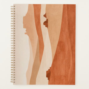 Abstract Desert Horizon a Warm Minimal Landscape Planner